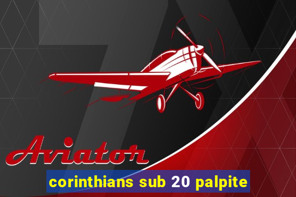 corinthians sub 20 palpite